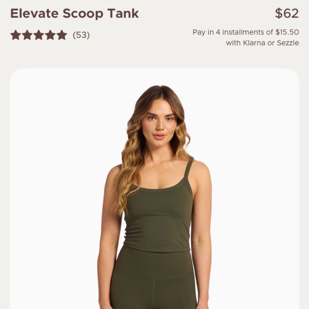 NUUDS Elevate Scoop Tank
